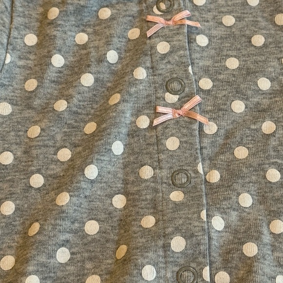 Carter's Pink and Gray Romper Bundle 12 months - Picture 5 of 7